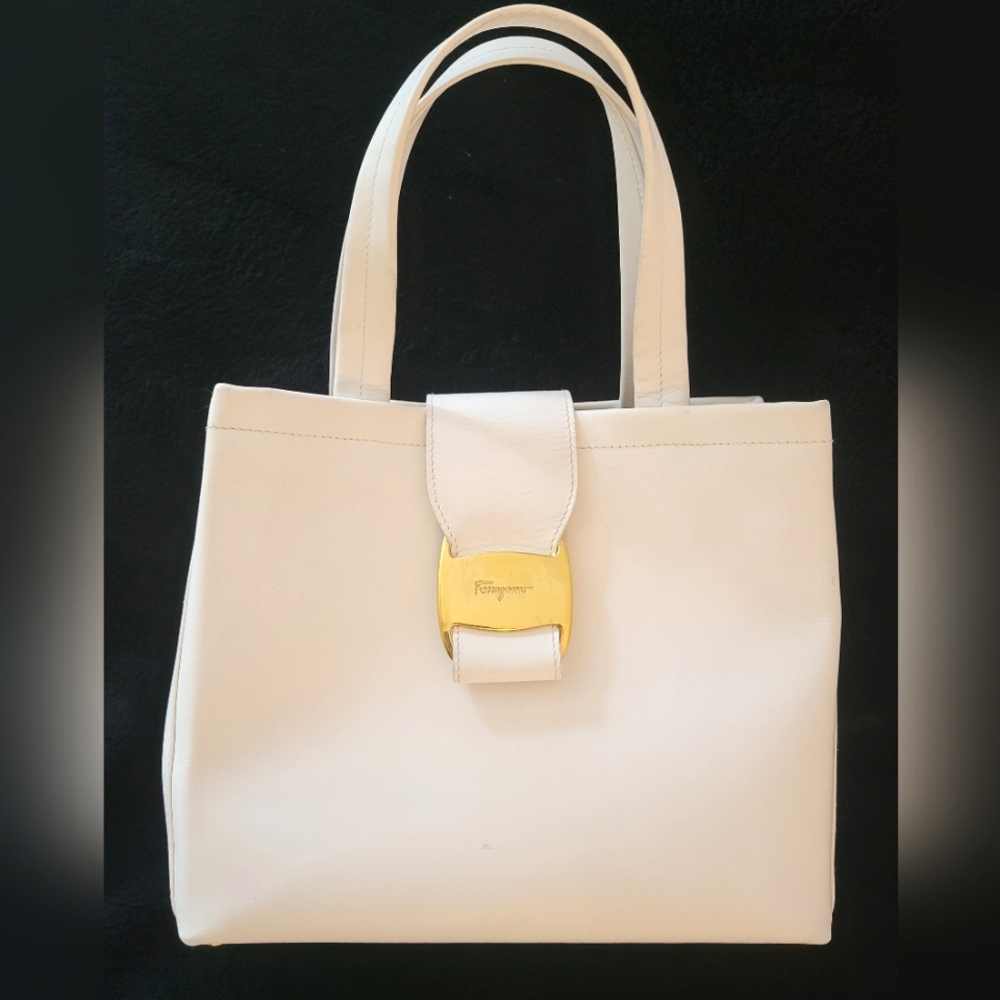 Salvatore Ferragamo Mini Leather Tote
